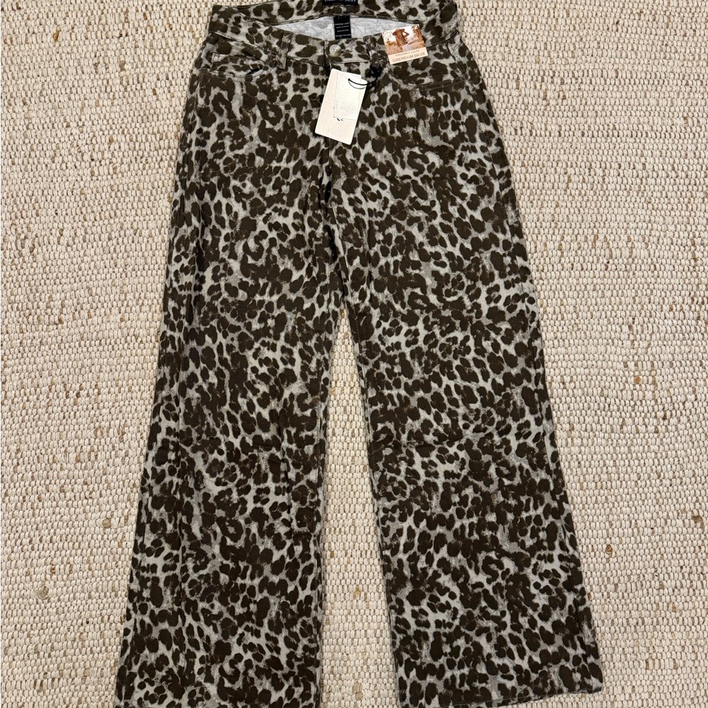 Sincerely Jules Leopard Pattern Pants